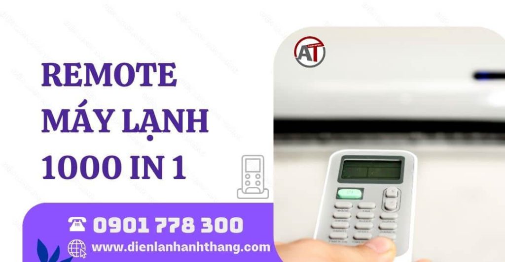 remote máy lạnh 1000 in 1 Điện lạnh Anh Thắng