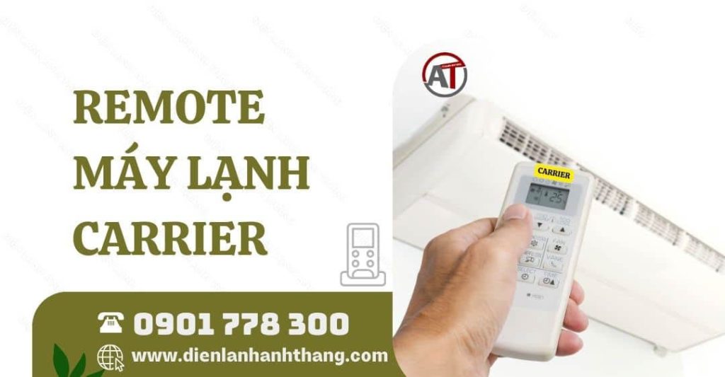 Chỉnh Remote Máy Lạnh Carrier Chi Tiết Từng Tính Năng Cơ Bản 2025 remote máy lạnh carrier Điện lạnh Anh Thắng