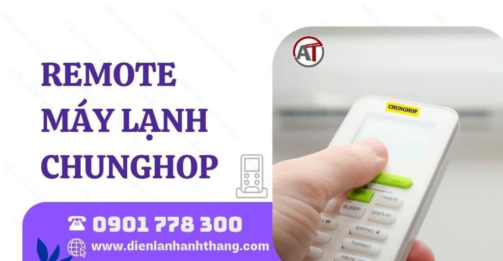 Cách Dùng Remote Máy Lạnh Chunghop Để Điều Khiển Máy Lạnh 2026 Remote máy lạnh chunghop Điện lạnh Anh Thắng
