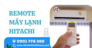 remote máy lạnh hitachi Điện lạnh Anh Thắng