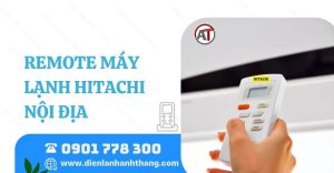remote máy lạnh hitachi nội địa Điện lạnh Anh Thắng