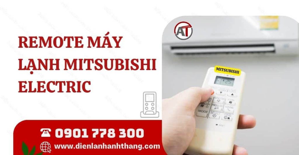 remote máy lạnh mitsubishi electric Điện lạnh Anh Thắng