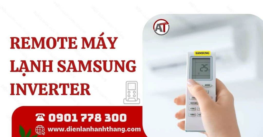 Dùng Remote Máy Lạnh Samsung Inverter Đơn Giản Các Tính Năng 2026 remote máy lạnh samsung inverter Điện lạnh Anh Thắng
