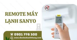 remote máy lạnh sanyo Điện lạnh Anh Thắng