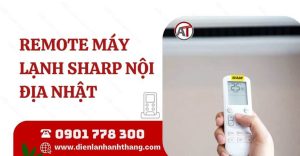 remote máy lạnh sharp nội địa nhật Điện lạnh Anh Thắng