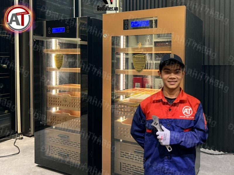Tủ Xì Gà Bị Ẩm Quá Mức: Nguyên Nhân Và Cách Xử Lý Triệt Để 2026 Sửa chữa tủ bảo quản xì gà Điện lạnh Anh Thắng