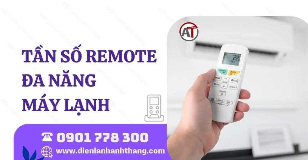 tần số remote đa năng máy lạnh Điện lạnh Anh Thắng