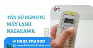 tần số remote máy lạnh nagakawa Điện lạnh Anh Thắng