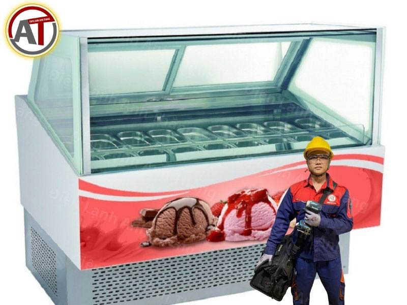 Thợ sửa tủ kem chuyên nghiệp Điện lạnh Anh Thắng