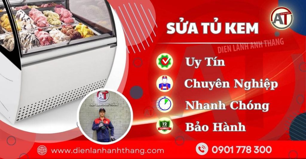 Trung tâm sửa tủ kem Điện lạnh Anh Thắng