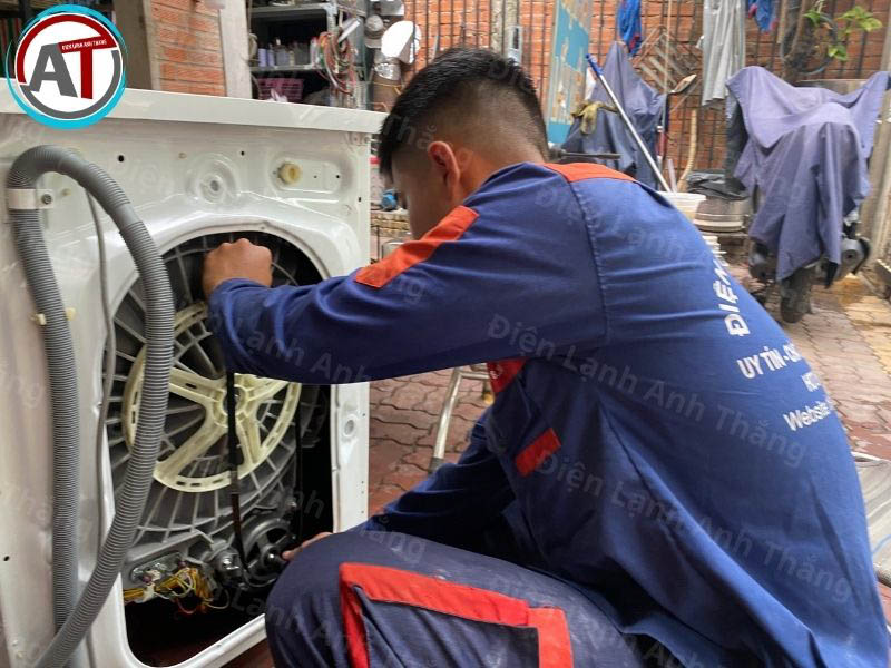 dịch vụ thay dây curoa máy giặt Điện lạnh Anh Thắng