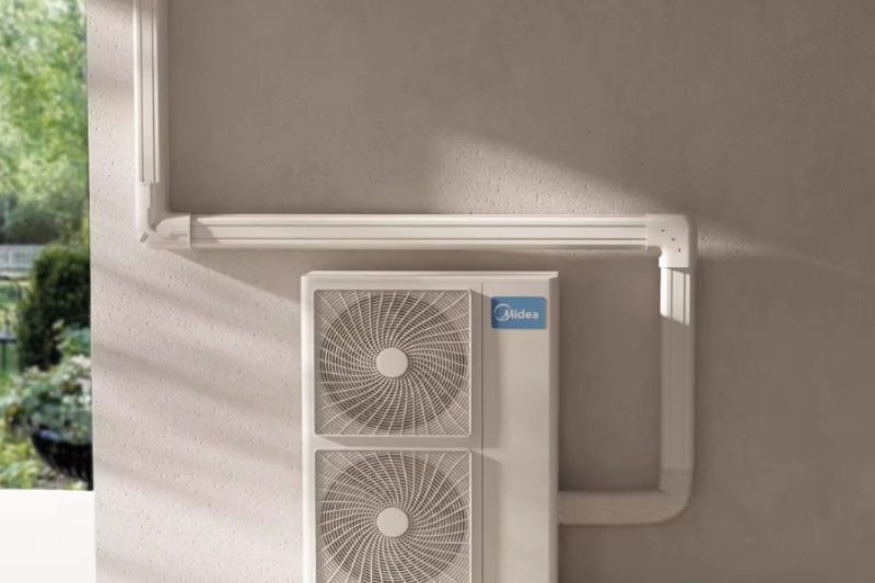 hộp che ống đồng máy lạnh