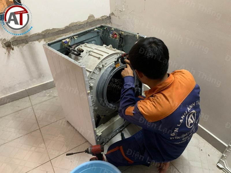 sửa chữa vỏ máy giặt Điện lạnh Anh Thắng