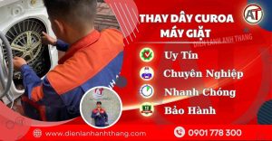 Trung tâm thay dây curoa máy giặt - Điện lạnh Anh Thắng