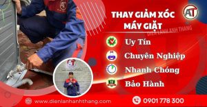 Trung tâm thay giảm xóc máy giặt - Điện lạnh Anh Thắng