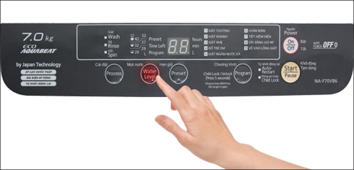 Water Level máy giặt Panasonic