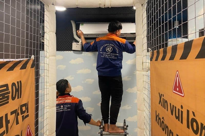 Bảo trì máy lạnh Điện lạnh Anh Thắng