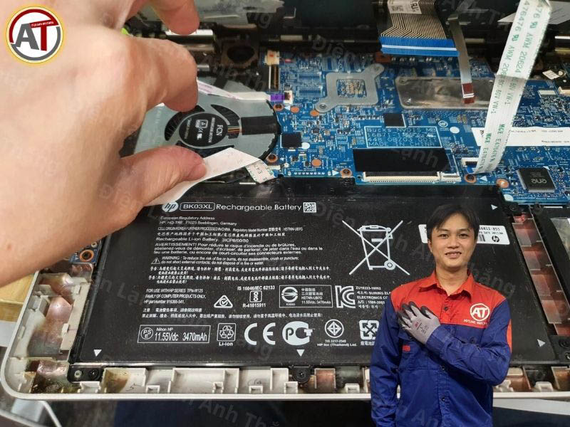 Dịch vụ thay pin laptop Điện lạnh Anh Thắng