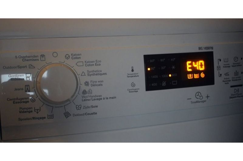 lỗi e40 sanyo