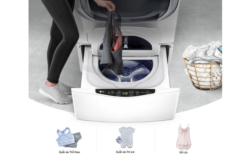 máy giặt lg đa dạng