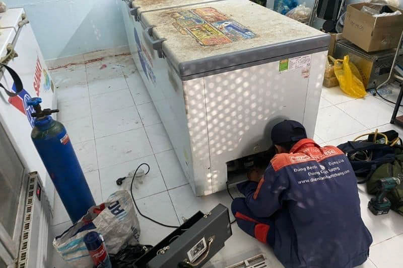 Sửa tủ đông giá rẻ Điện lạnh Anh Thắng