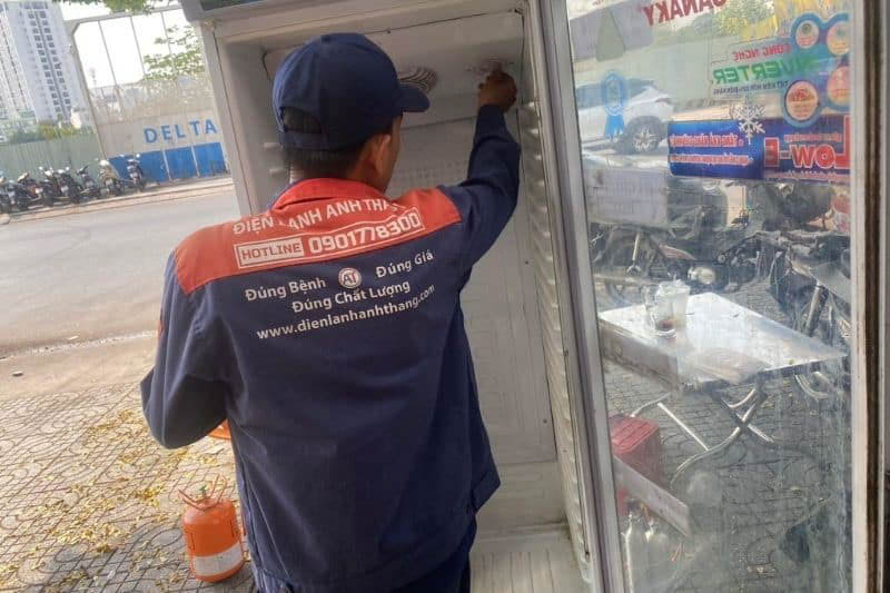 Sửa tủ mát uy tín Điện lạnh Anh Thắng