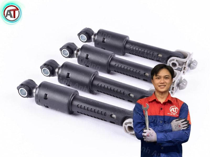 Thay Giảm Xóc Máy Giặt TPHCM Nhanh Gọn, Chuẩn Xác 2026 thay giảm xóc máy giặt Điện lạnh Anh Thắng