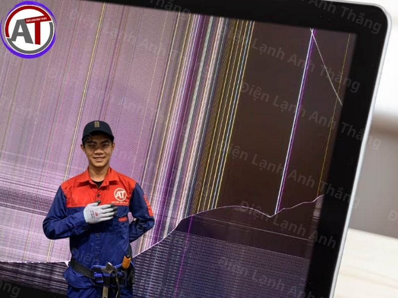 Thay màn hình laptop giá rẻ Điện lạnh Anh Thắng