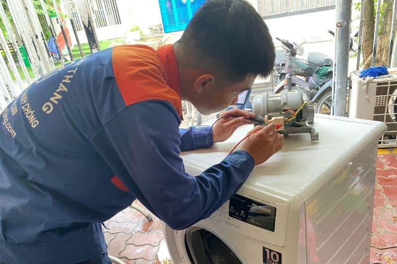 thay motor máy giặt Điện lạnh Anh Thắng