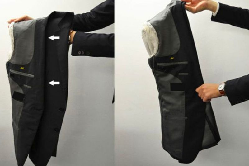 lộn trái áo vest