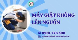 máy giặt không lên nguồn Điện lạnh Anh Thắng
