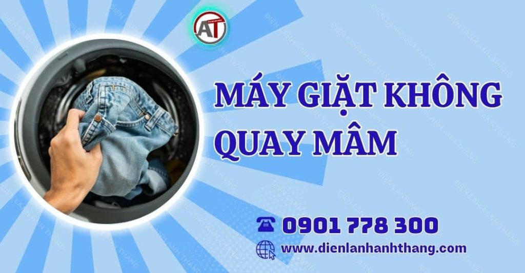 máy giặt không quay mâm Điện lạnh Anh Thắng