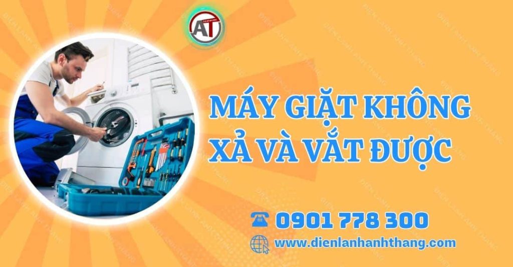máy giặt không xả và vắt được Điện lạnh Anh Thắng