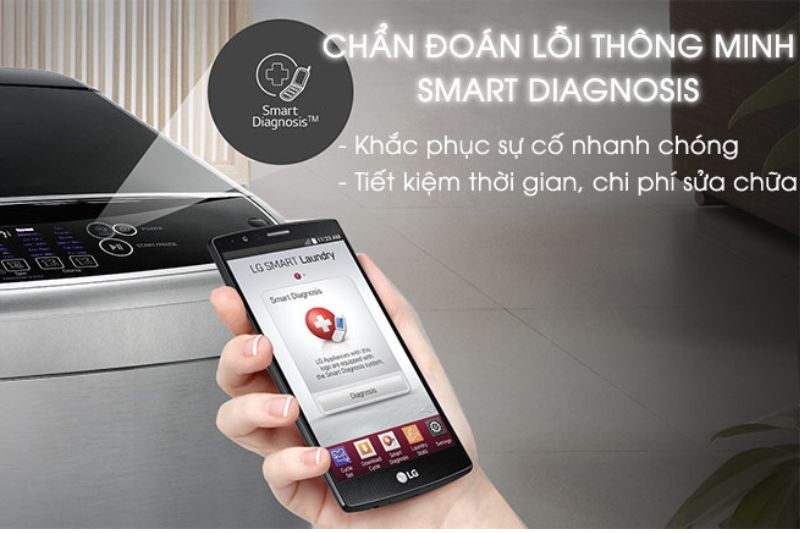 máy giặt lg smart