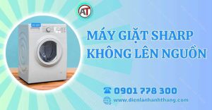máy giặt sharp không lên nguồn Điện lạnh Anh Thắng