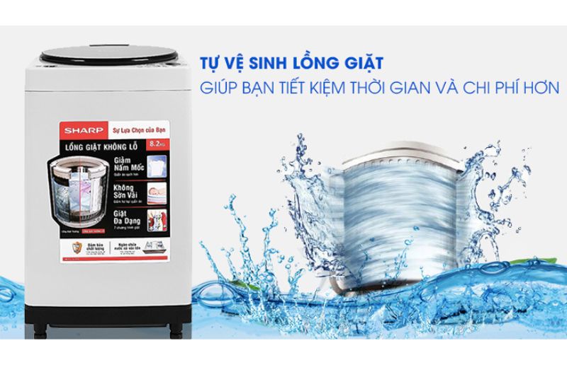 tự vệ sinh sharp