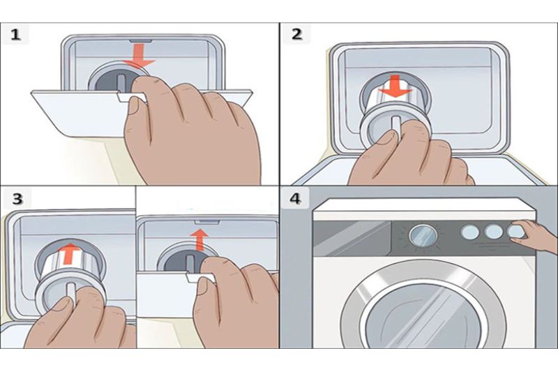 xả nước thủ công