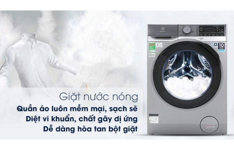 giặt nước nóng electrolux