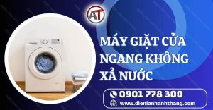 máy giặt cửa ngang không xả nước Điện lạnh Anh Thắng