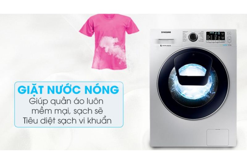 máy giặt nước nóng samsung