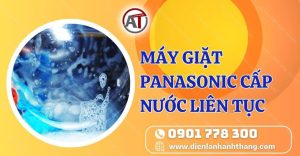 máy giặt panasonic cấp nước liên tục Điện lạnh Anh Thắng
