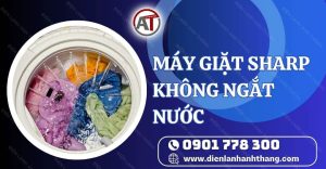 máy giặt sharp không ngắt nước Điện lạnh Anh Thắng