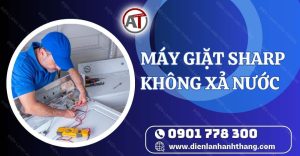 máy giặt sharp không xả nước Điện lạnh Anh Thắng