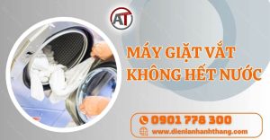 máy giặt vắt không hết nước Điện lạnh Anh Thắng