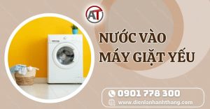 nước vào máy giặt yếu Điện lạnh Anh Thắng