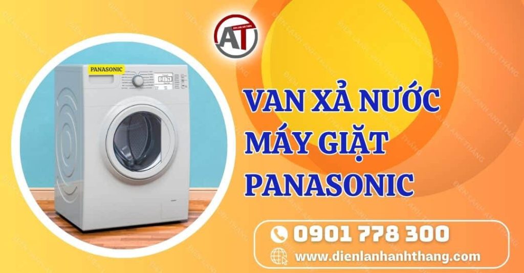 van xả nước máy giặt panasonic Điện lạnh Anh Thắng