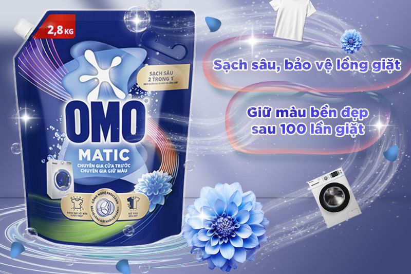 omo matic thơm