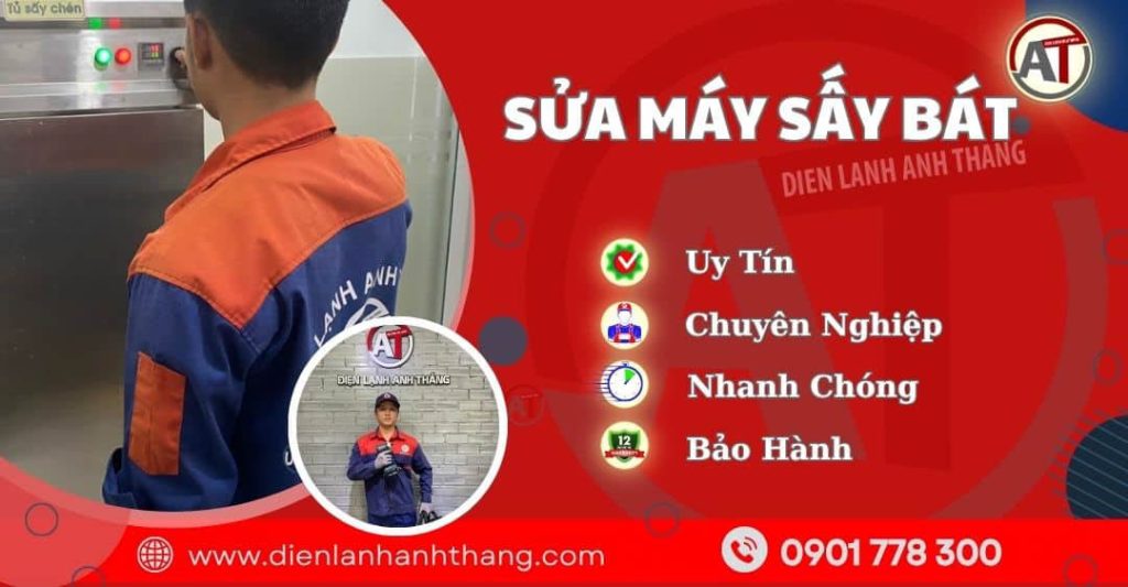 sửa máy sấy bát - Điện lạnh Anh Thắng