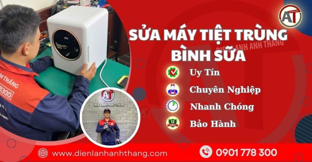 sửa máy tiệt trùng bình sữa - Điện lạnh Anh Thắng