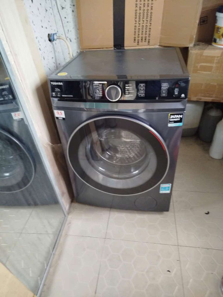 Máy giặt Toshiba vận hành chưa ổn định – Ca kiểm tra thực tế 2026 27 12 2025 kiem tra may giat quan tan phu.jpg